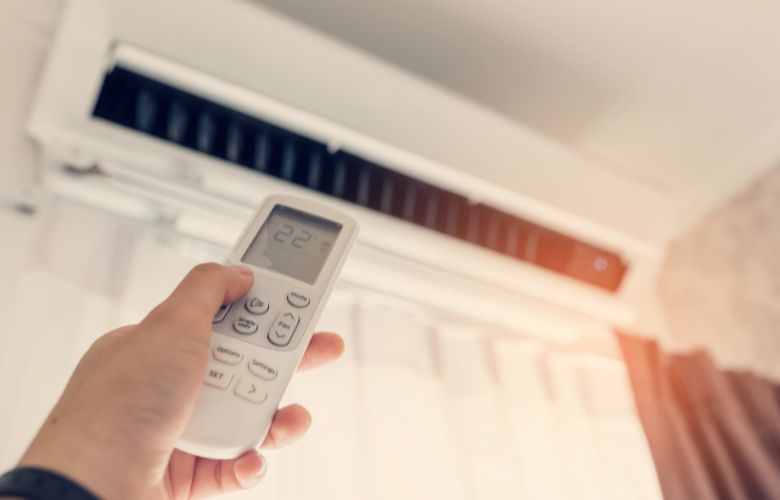 airconditioning met afstandsbediening