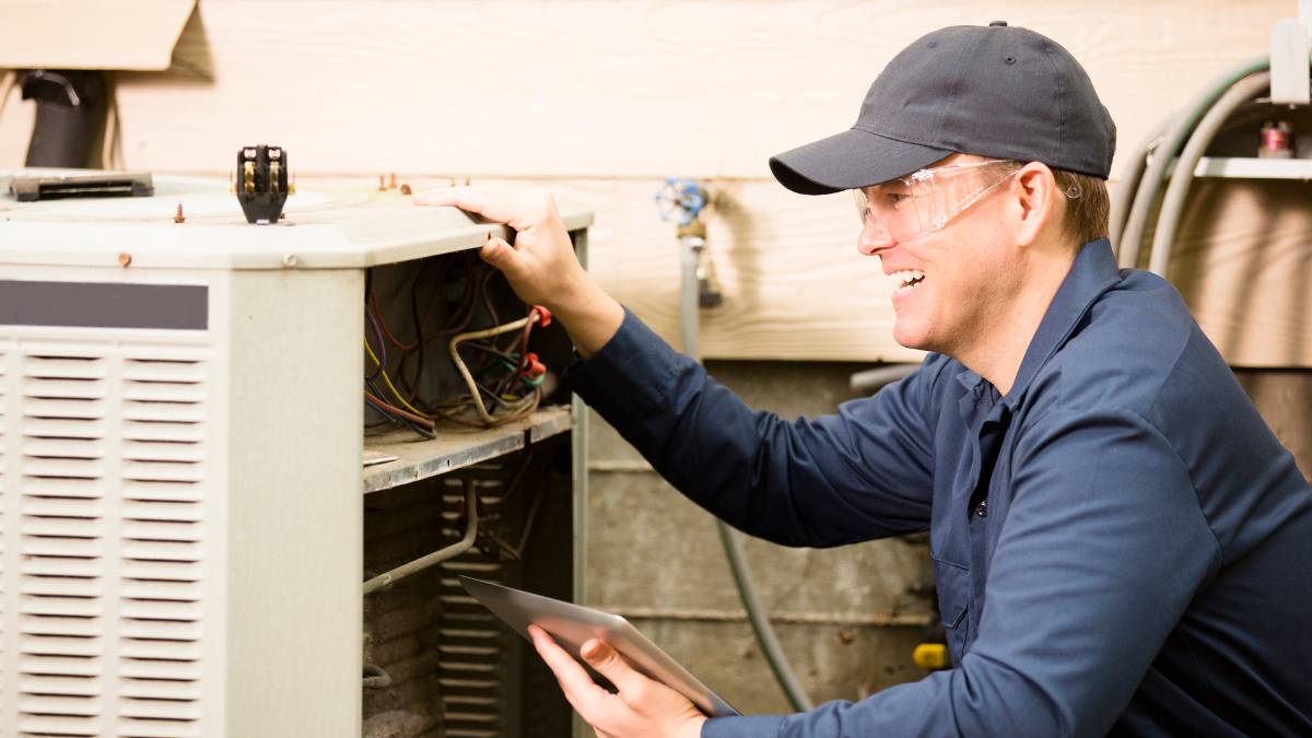 Een aircodeskundige zorgt voor de controle en het onderhoud van je airco.